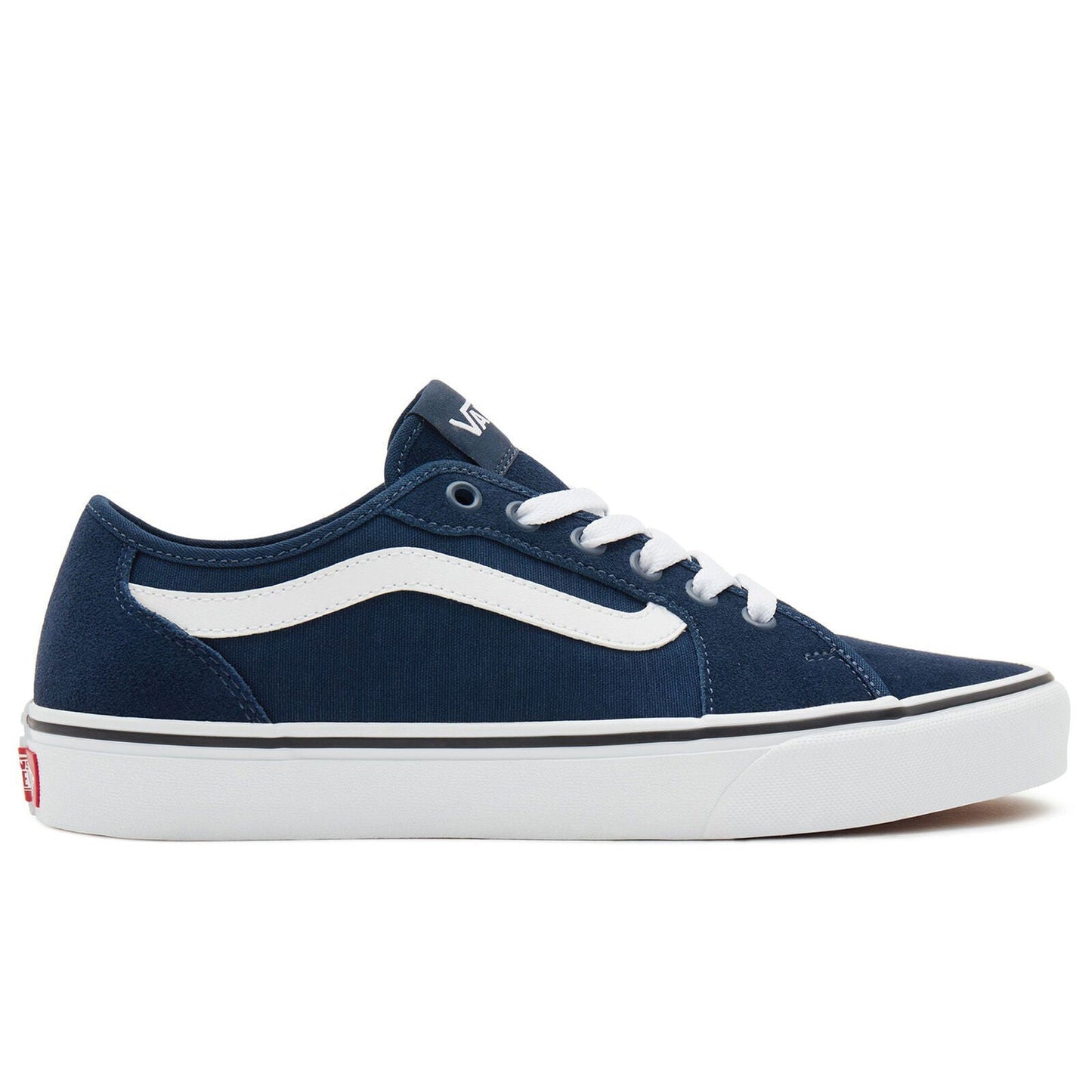 Vans Filmore Decon Men's Sneakers — Blue/White Suede
