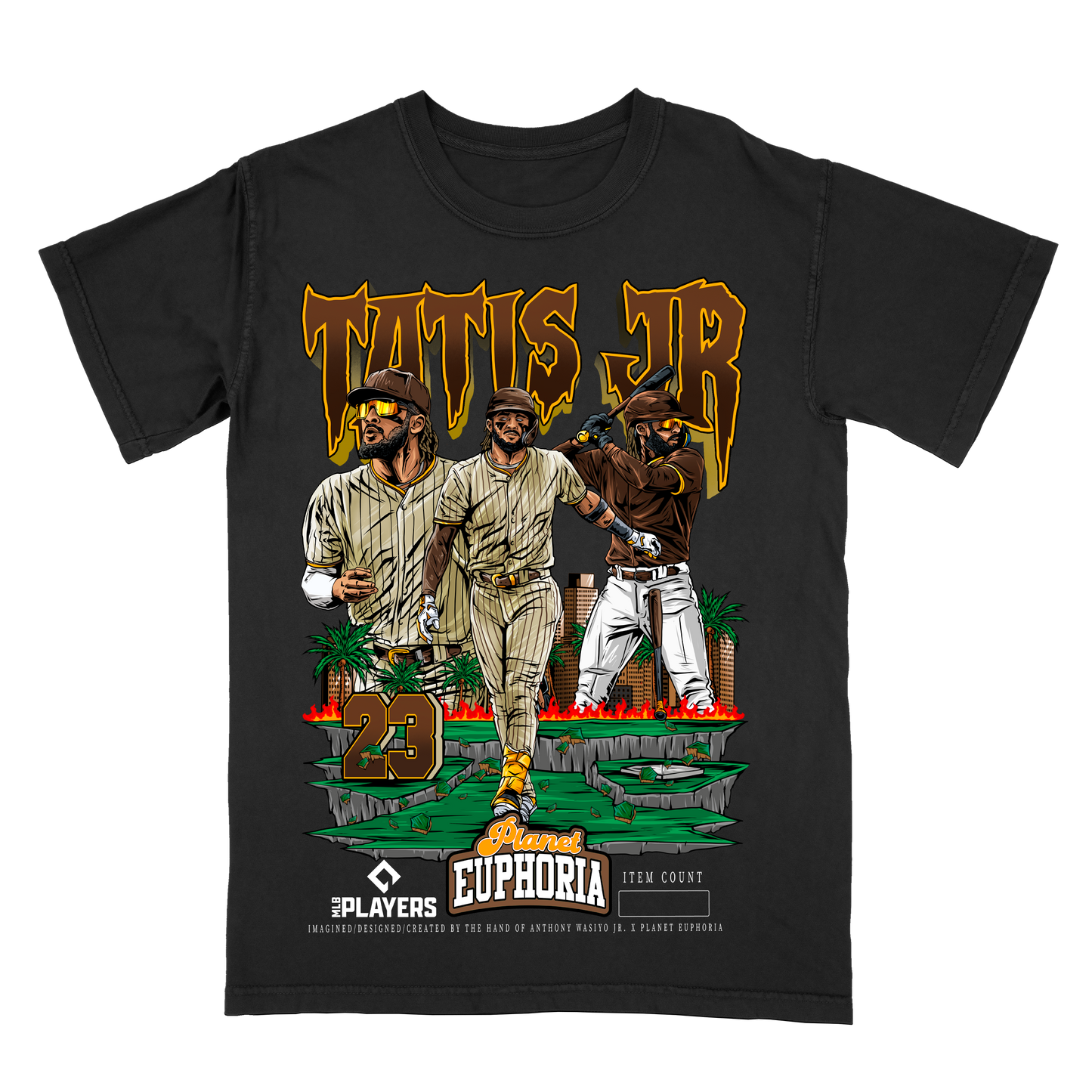 Fernando Tatis Jr. V2 Limited Edition MLB Player Graphic T-Shirt
