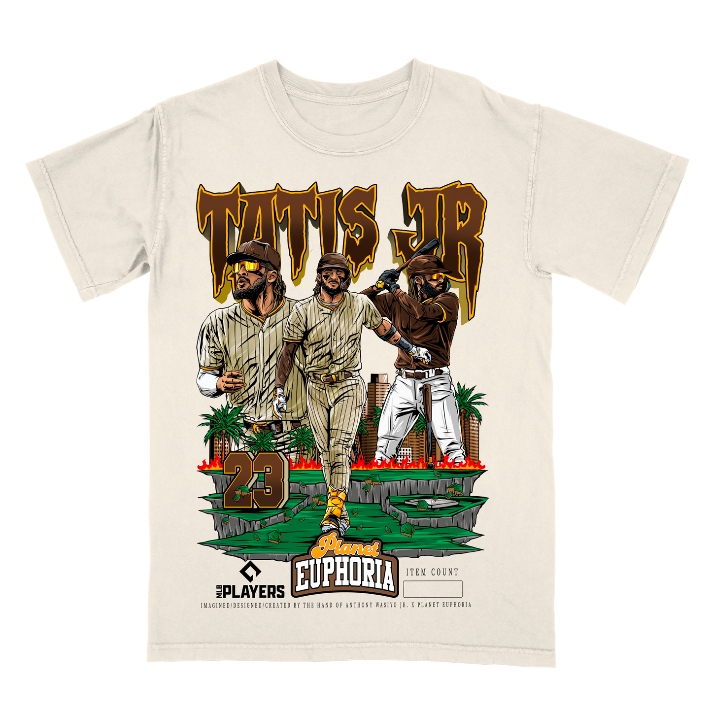 Fernando Tatis Jr. V2 Limited Edition MLB Player Graphic T-Shirt