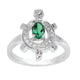 Green White