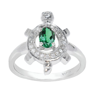 Green White-