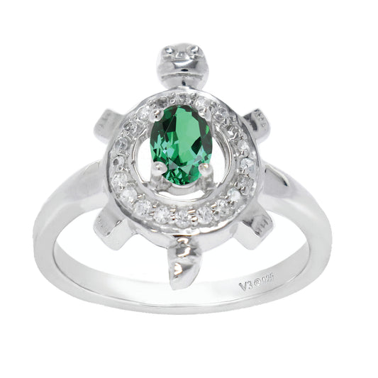 Green White-