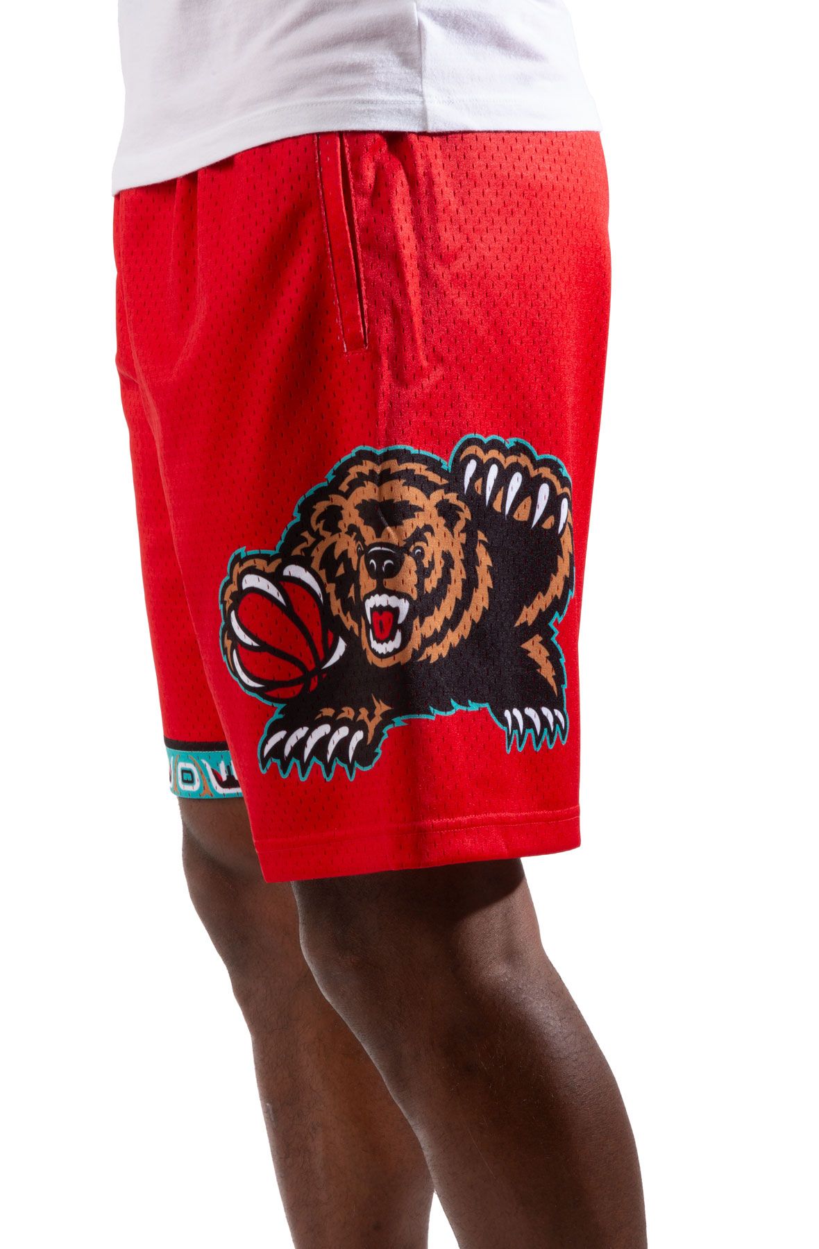 Mitchell & Ness Men's NBA Swingman Shorts - Vancouver Grizzlies 1998