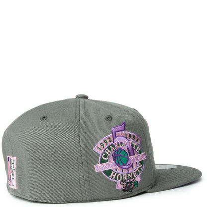 Mitchell & Ness Men's NBA From Dusk Fitted Hwc Hornets Fitted Caps