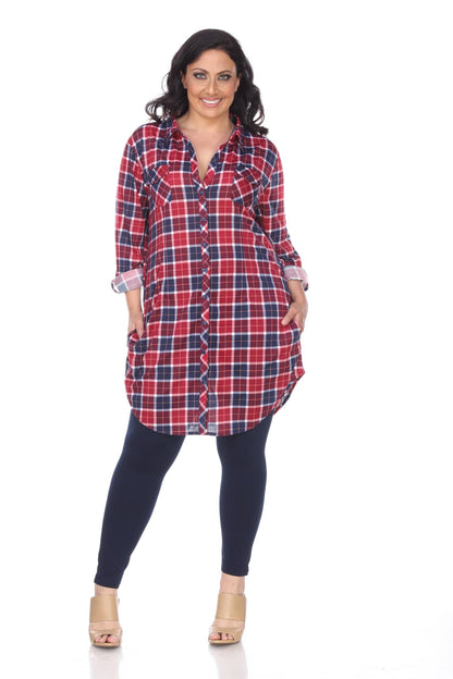 Burgundy/Blue-