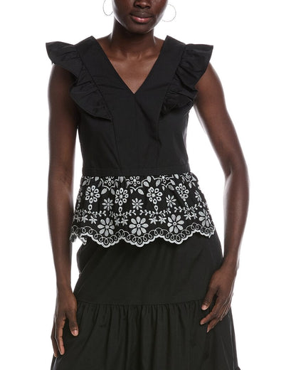 VERY BLACK/ WHITE-
