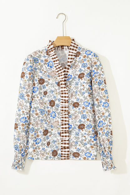 Threaded Pear Elsie Long Sleeve Blouse Long Sleeve Top