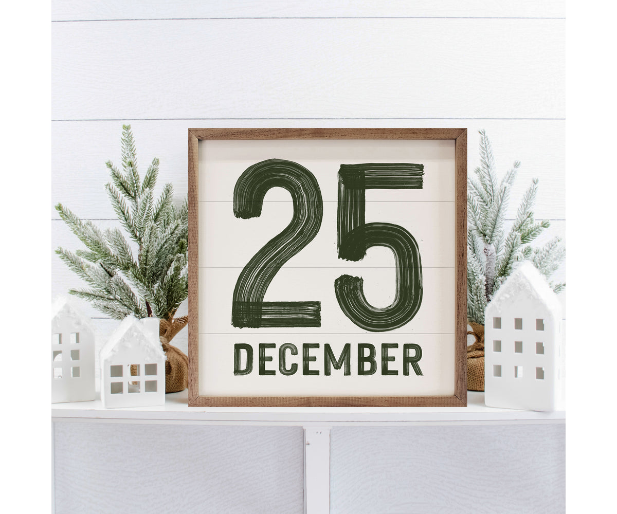 Kendrick Home Green December 25th White