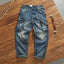 Distressed Blue