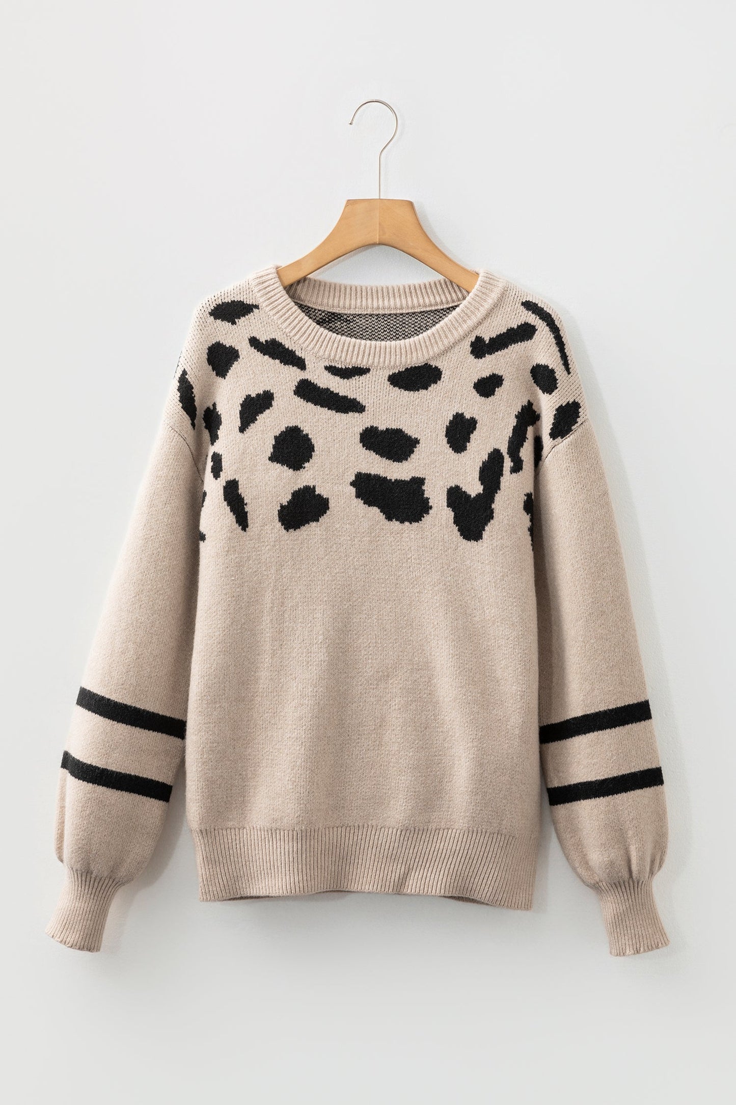 Threaded Pear Adrianna Detail Drop Shoulder Sweater