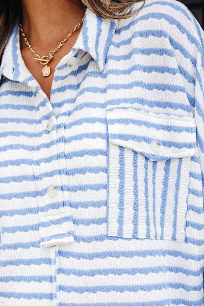 Threaded Pear Emma Chest Loose Fit Blouse