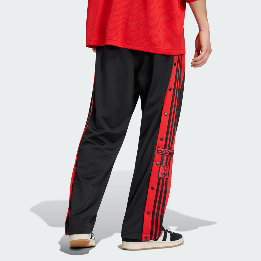 Black / Vivid Red-