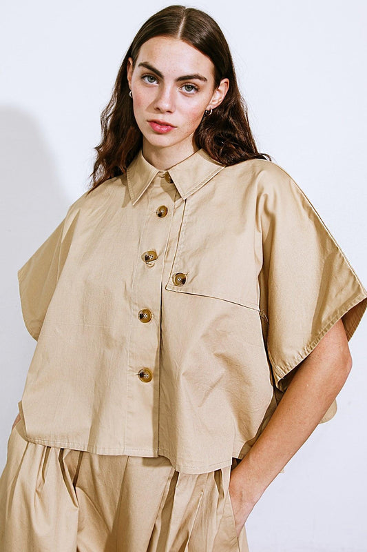 It's Perfect Timing Woven Top