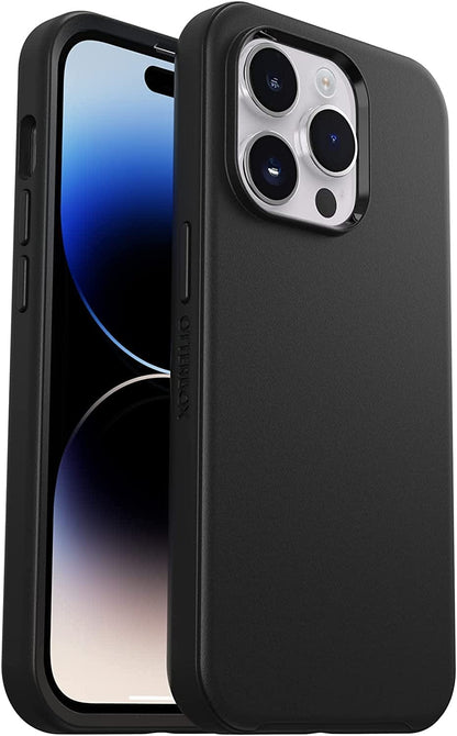 Otterbox Iphone 14 Pro (Only) Symmetry Series Case - Black, Ultra-Sleek, Wireless Charging Compatible, Raised Edges Protect Camera & Screen