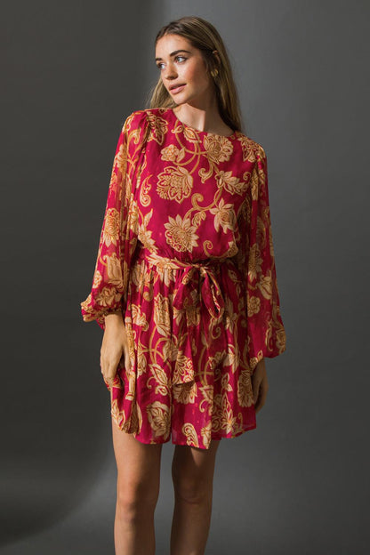One That Got Away Woven Mini Dress
