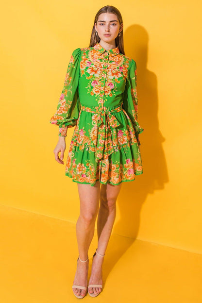Furtherst Thing Woven Mini Dress