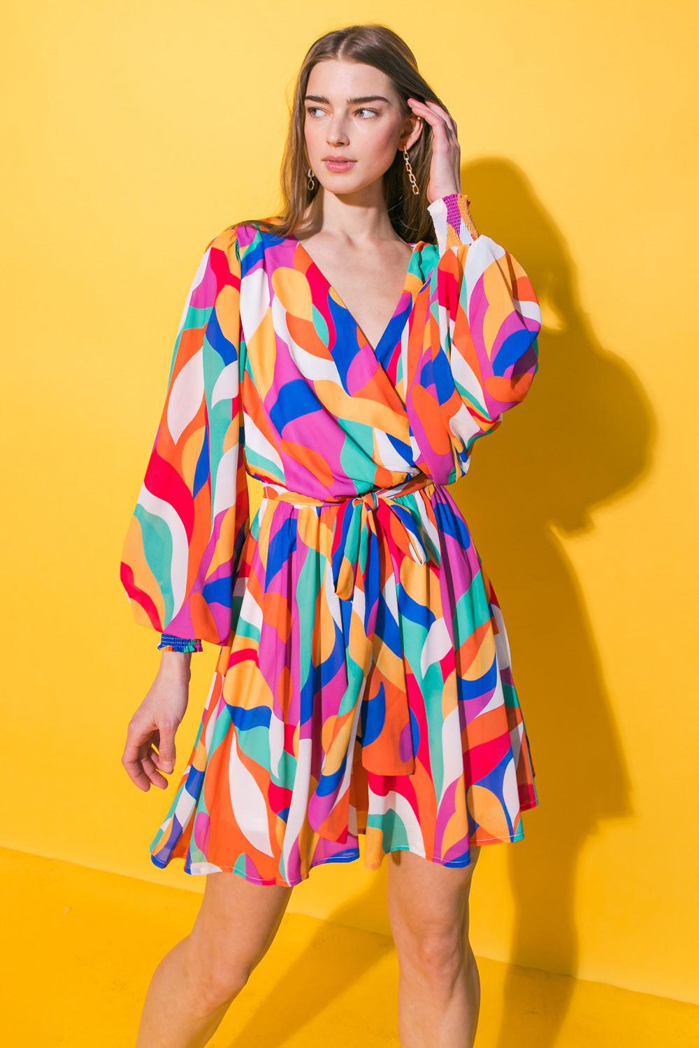 Boston Get Away Woven Mini Dress