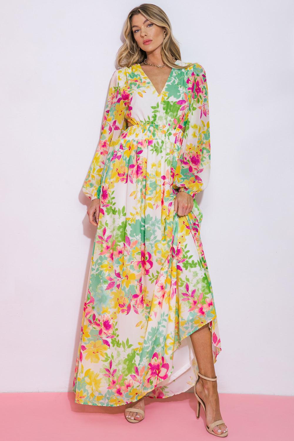 I Ain't Worried Woven Maxi Dress