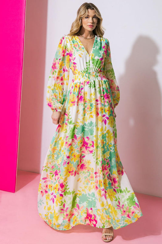 I Ain't Worried Woven Maxi Dress
