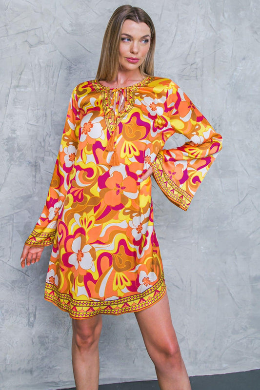 Caught Feelings Woven Mini Dress
