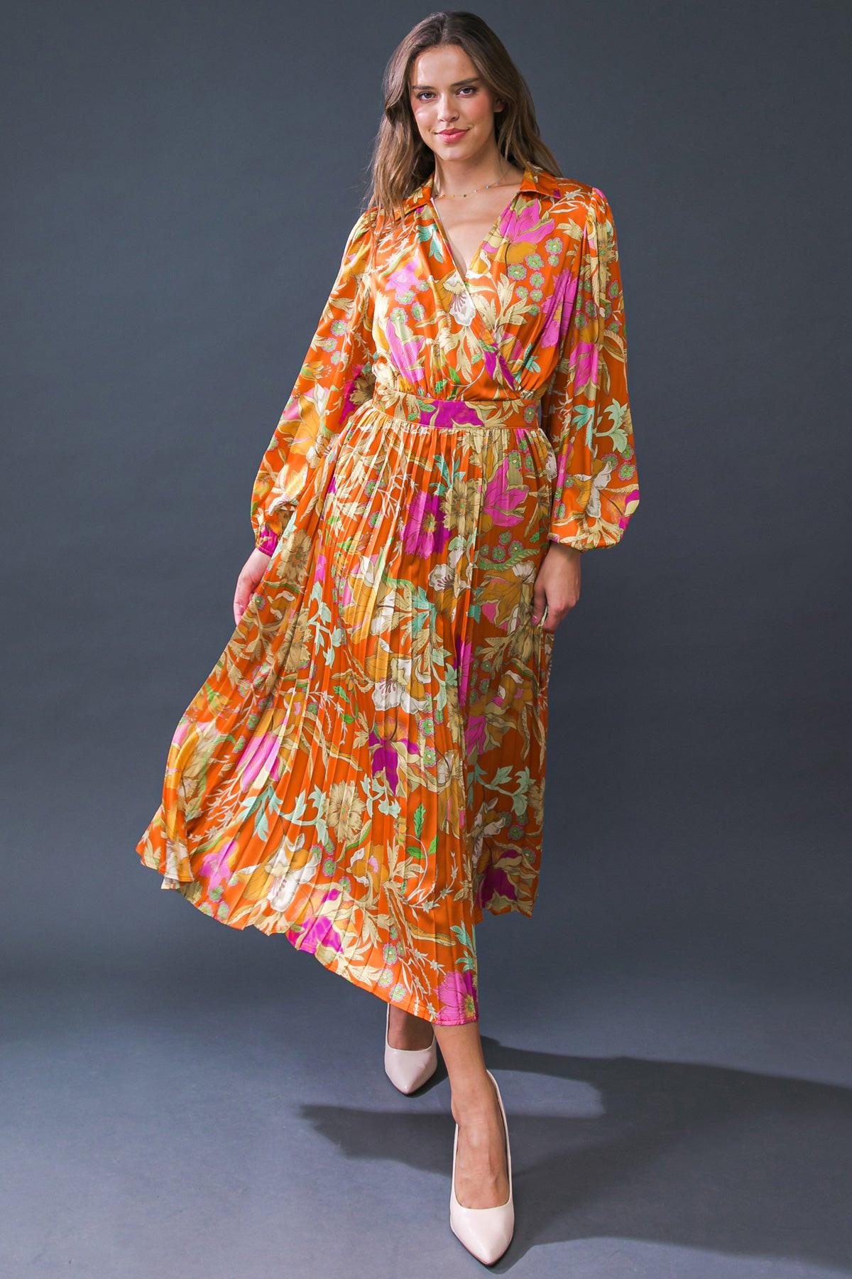 Keep Getting Better Woven Midi Dress