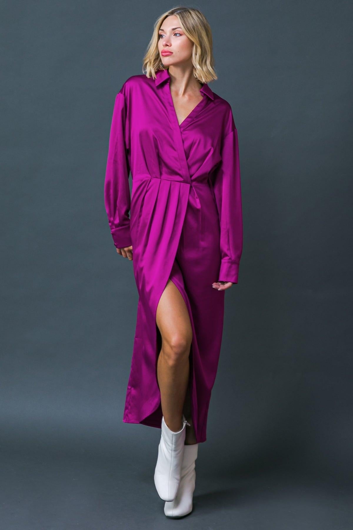 Too Good to Be True Woven Midi Dress
