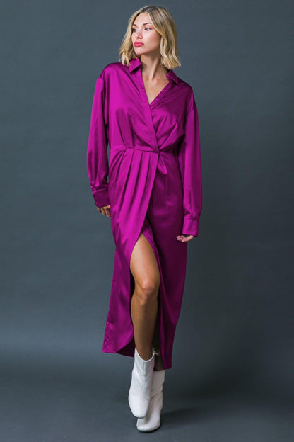 Too Good to Be True Woven Midi Dress