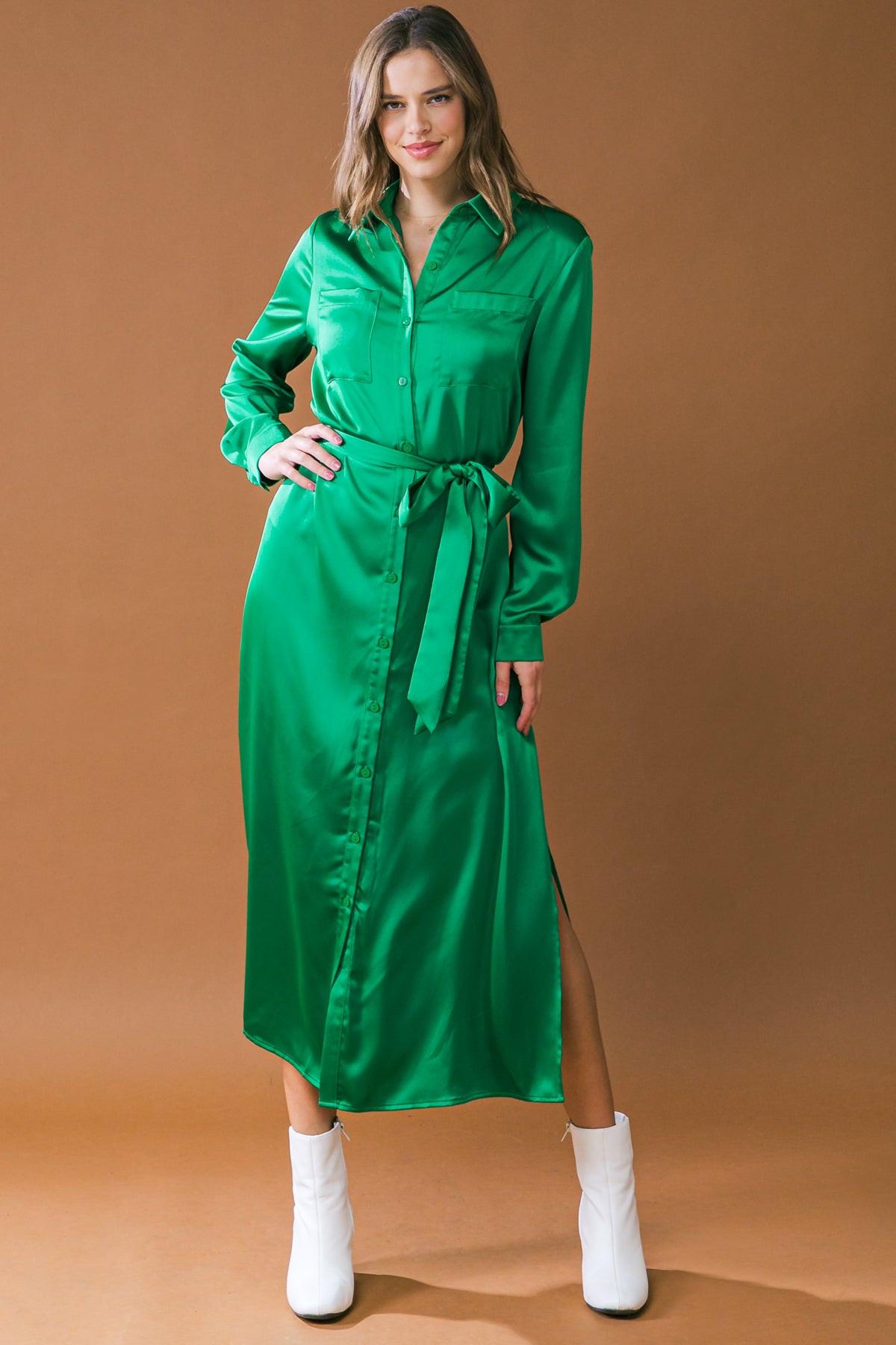 It's Your Place Woven Midi Dress