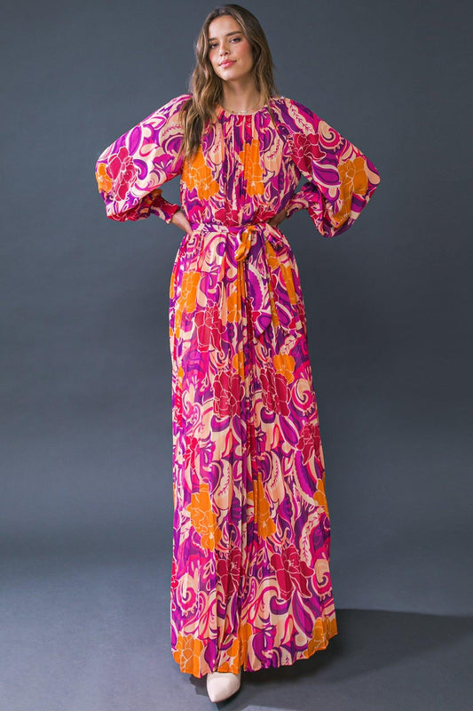 Changing Locations Woven Maxi Dress