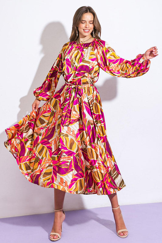 Searching for the One Woven Midi Dress