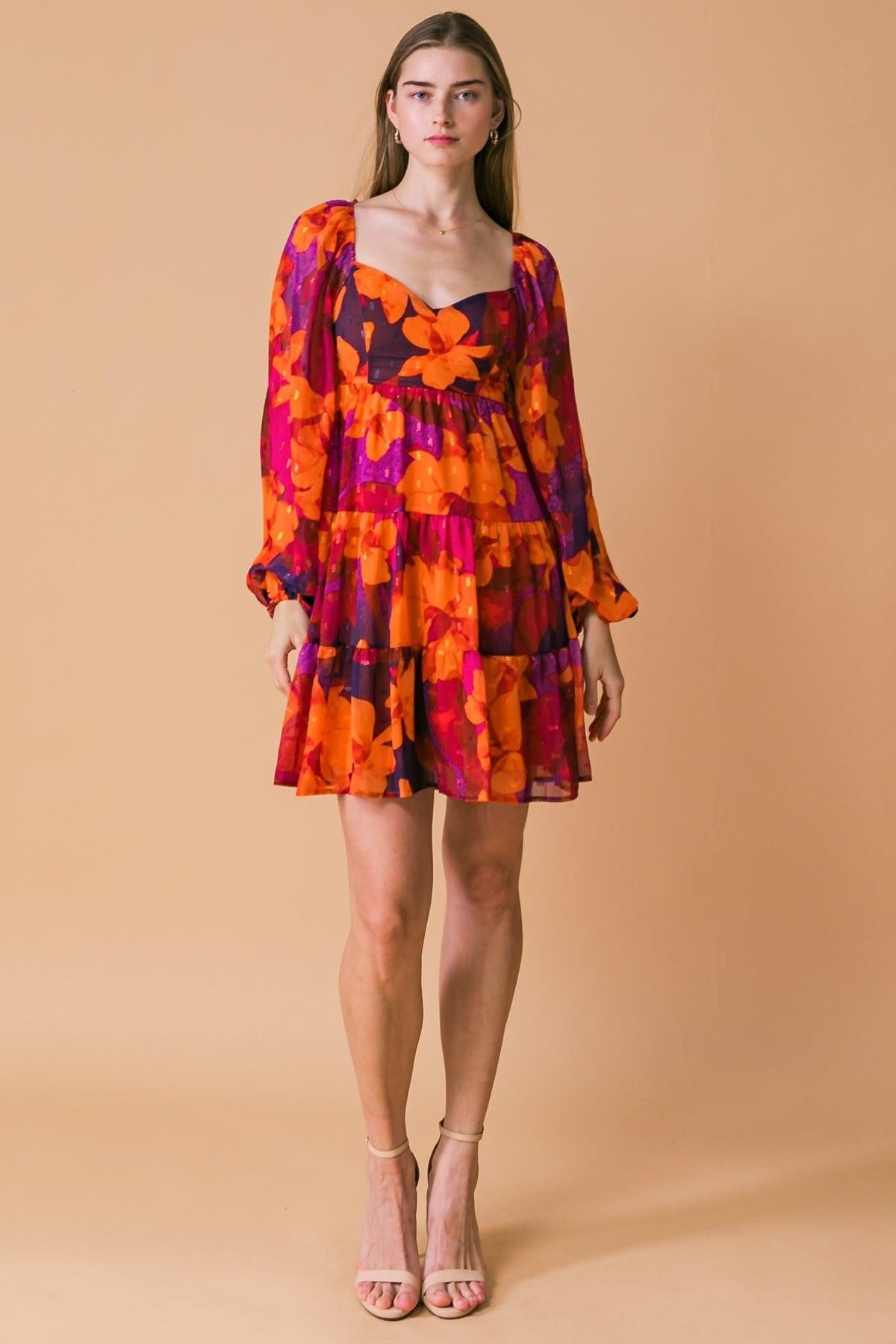 Good Flows to Me Woven Mini Dress