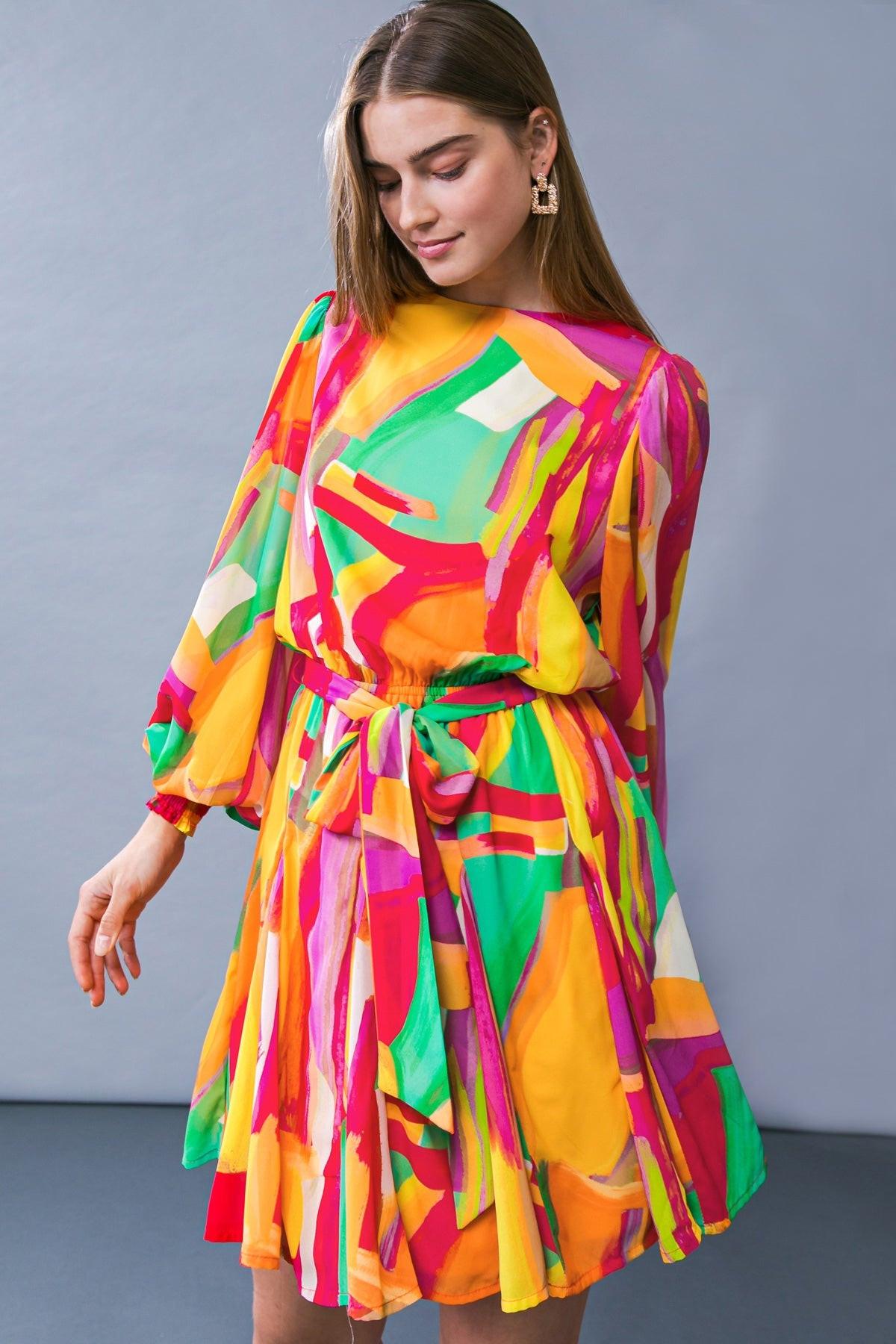 Truly Adorable Woven Midi Dress