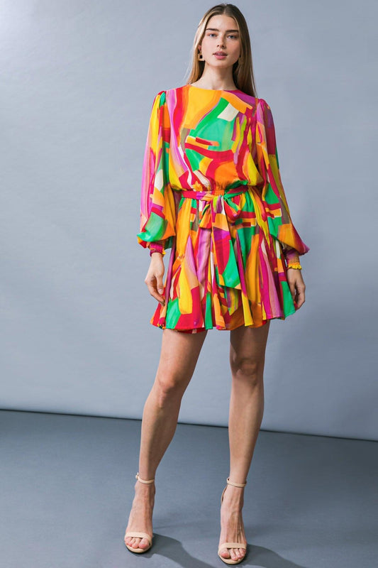Truly Adorable Woven Midi Dress