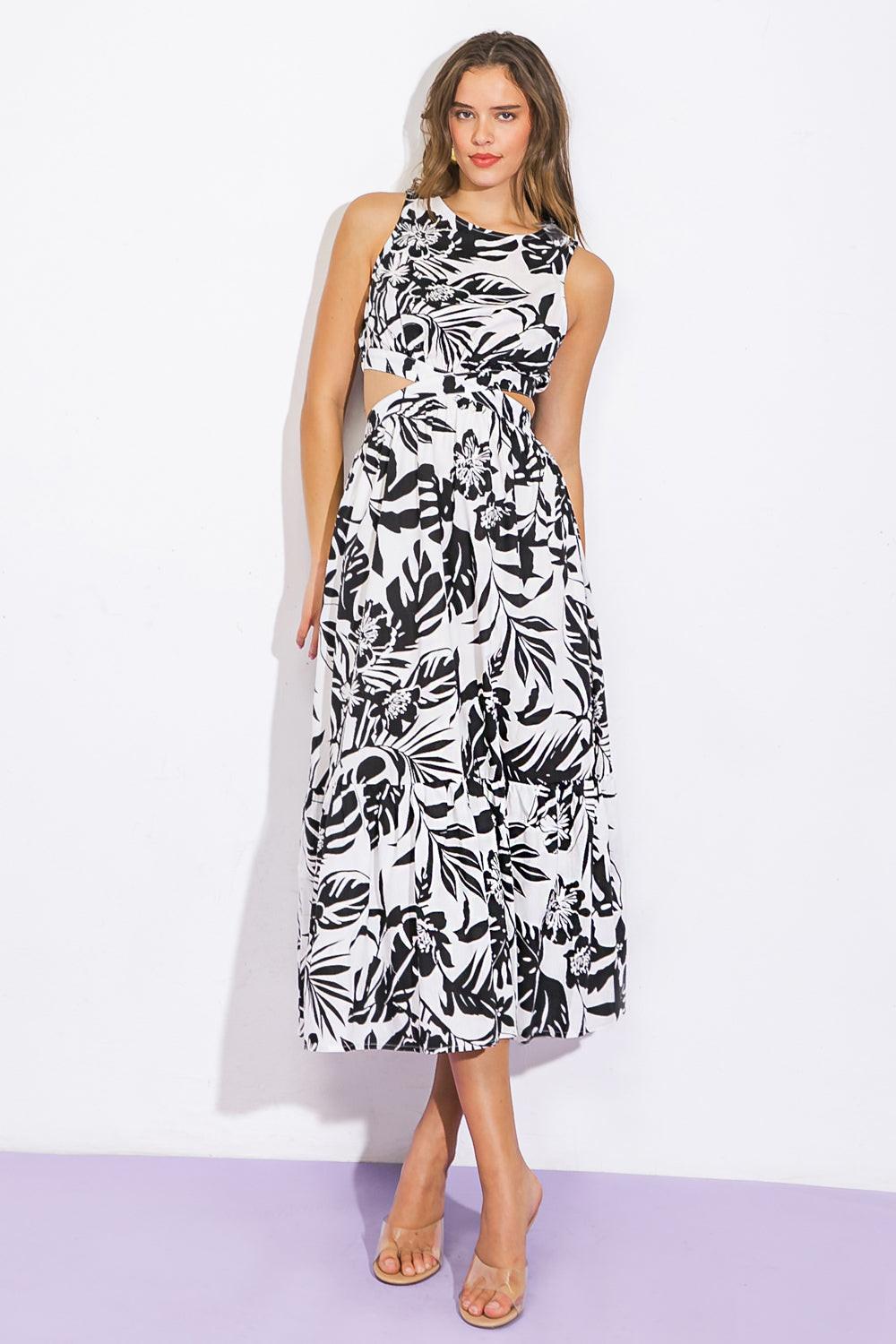 Live Your Truth Woven Midi Dress