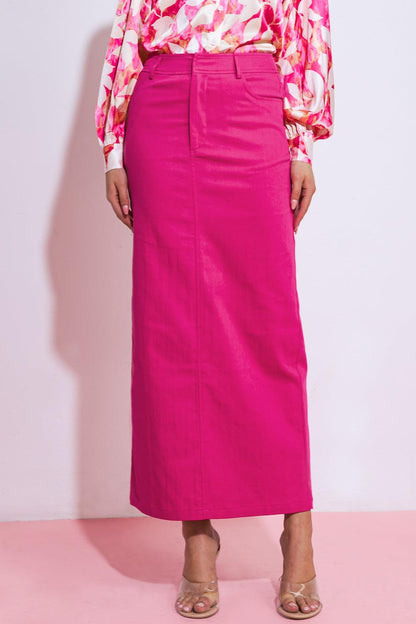 My Love Mine All Mine Woven Midi Skirt