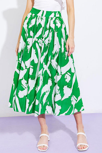 Happy to Be Here Woven Skirt