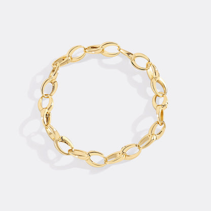 Mint & Lily Bold Cable Link Charm Bracelet
