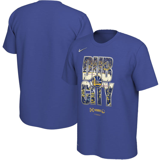 Nike Men's NBA Gs Warriors 2019 NBA Playoffs Bound Dri-Fit T-Shirt