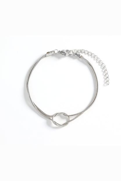 Mint & Lily Dainty Knot Bracelet