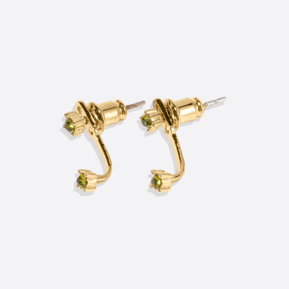 Mint & Lily Birthstone Drop Ear Jacket Earrings