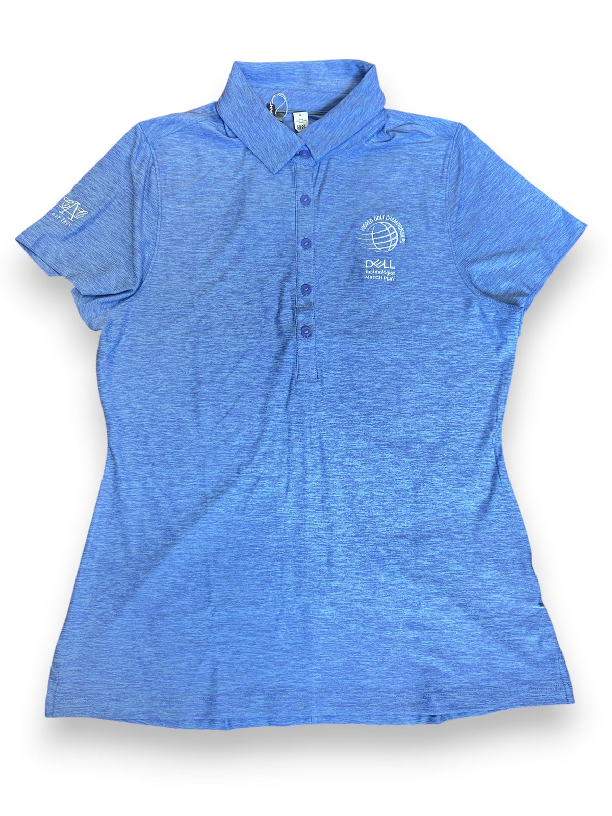 Under Armour Women's Golf Polo  "World Golf Championships Dell" - Light Violet/Blue
