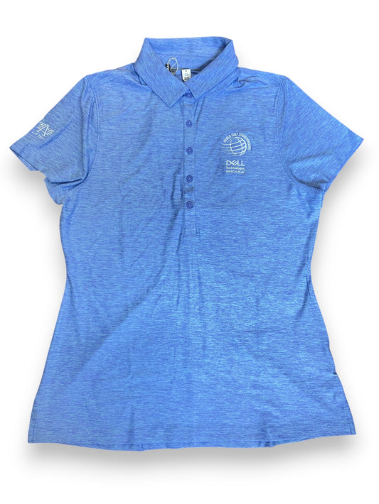 Under Armour Women's Golf Polo  "World Golf Championships Dell" - Light Violet/Blue