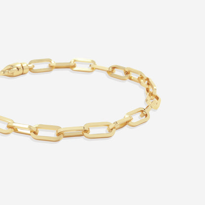 Mint & Lily Open Link Paperclip Chain Bracelet