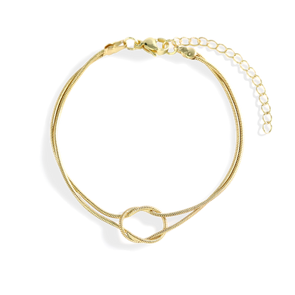 Mint & Lily Dainty Knot Bracelet