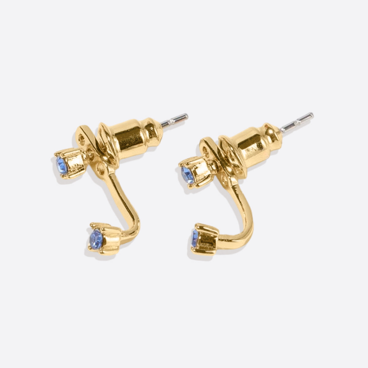 Mint & Lily Birthstone Drop Ear Jacket Earrings