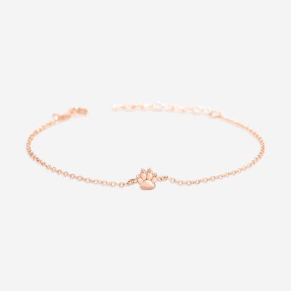 Mint & Lily Tiny Pawprint Bracelet