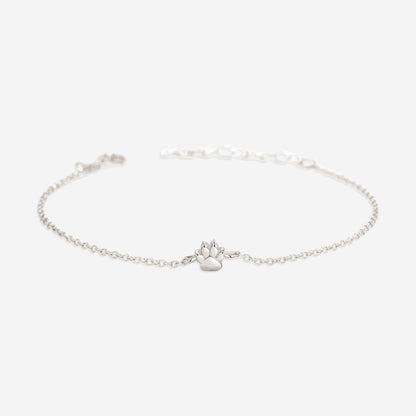 Mint & Lily Tiny Pawprint Bracelet