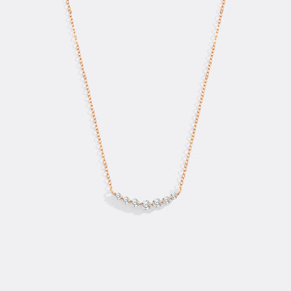Mint & Lily Classic Arc Diamond Necklace