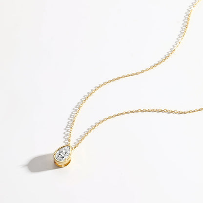 Mint & Lily Diamond Teardrop Necklace