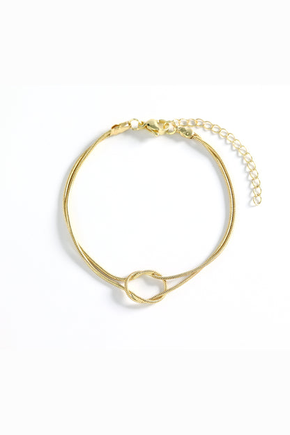 Mint & Lily Dainty Knot Bracelet